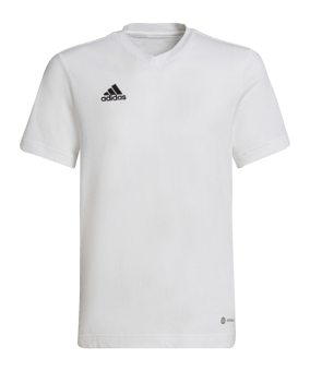 adidas Entrada 22 T-Shirt Kids Weiss - weiss
