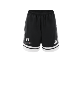 adidas Squadra 25 Short Schwarz mit Reißverschluss-Taschen