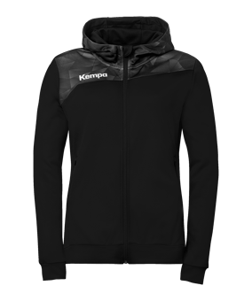 Kempa Athletics 29 Jas met capuchon Dames Zwart K01 - zwart