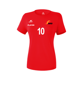 Erima Teamsport T-Shirt Function Damen Rot