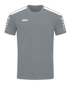 JAKO Power T-Shirt Damen Grau Weiss F840 - grau