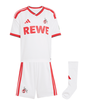adidas 1. FC Köln Ensemble de maillots Home 2026/2027 Enfants Blanc - blanc