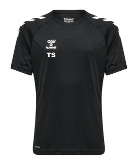 Hummel hmlCORE XK Poly T-Shirt Kids Schwarz F2001