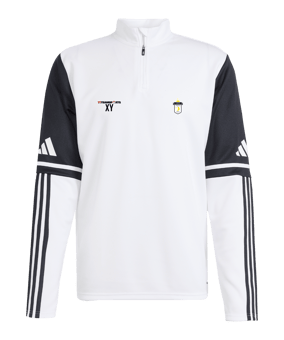 adidas Squadra 25 HalfZip Sweatshirt Weiß