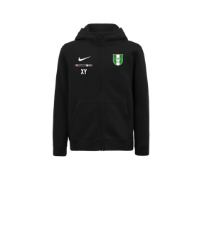 Nike Park 20 Fleece Kapuzenjacke Kids Schwarz F010