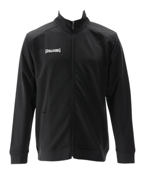 Spalding Flow Zipper Trainingsjacke Trainingsjacke Schwarz - schwarz