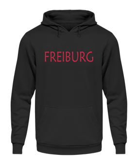 Hoody "Freiburg" Schwarz - schwarz