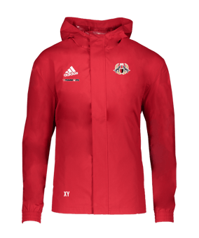 adidas Entrada 22 Allwetterjacke Rot