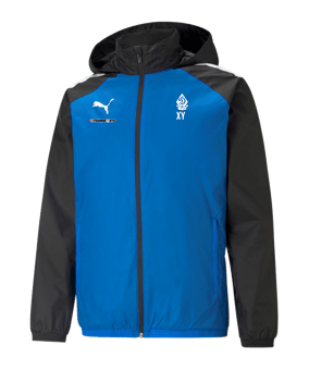 PUMA teamLIGA Allwetterjacke Blau F02