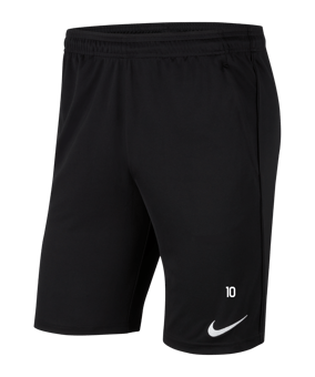 Nike Park 20 Knit Short Schwarz Weiss F010