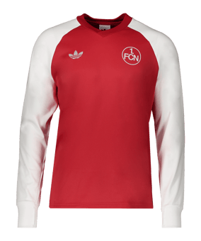 adidas Originals 1. FC Nürnberg Pre-Match Shirt met lange mouwen 2026/2027 Rood - rood