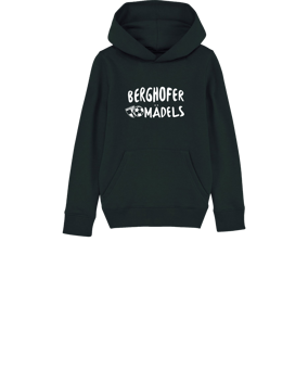 Merch Mini Cruiser 2.0 Hoody Kids Black | #berghofermädchen