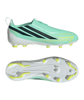adidas F50 Hyperfast League LL FG Final Rush Bambini Verde - verde