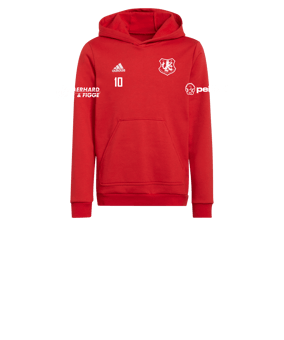 adidas Entrada 22 Hoody Kids Rot