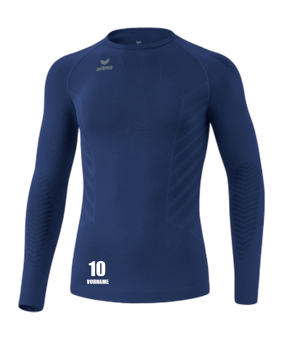Erima ATHLETIC Funktionssweatshirt Kids Blau