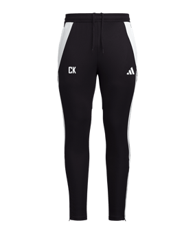 adidas Tiro 24 Trainingshose Schwarz Weiss