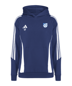 adidas Tiro 24 Hoody Kids Blau Weiss