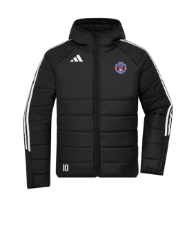 adidas Tiro 24 Winterjacke Schwarz Weiss