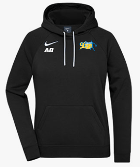 Nike Park 20 Fleece Hoody Damen Schwarz Weiss F010