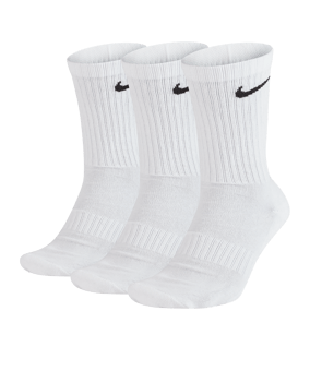Nike Everyday Cushion Crew 3er Pack Socken F100 - weiss