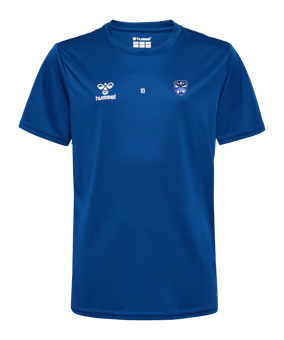 Hummel Essential maillot enfants bleu F7045 