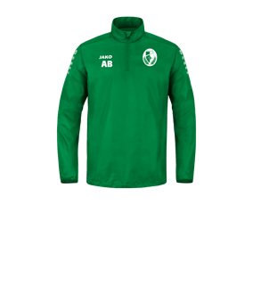 JAKO Team Rainzip Sweatshirt Kids Grün F200