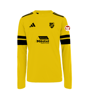adidas Squadra 25 Trikot Gelb