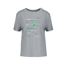 Merch Muser T-Shirt Women Heather Grey | #lines