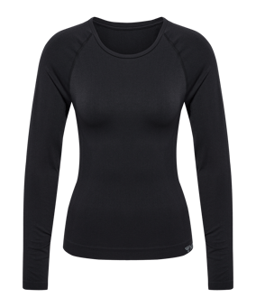 Hummel hmlTIF Seamless Longsleeve T-Shirt Damen Schwarz F2001 - schwarz