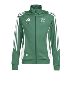 adidas Tiro 24 Trainingsjacke Grün Weiss