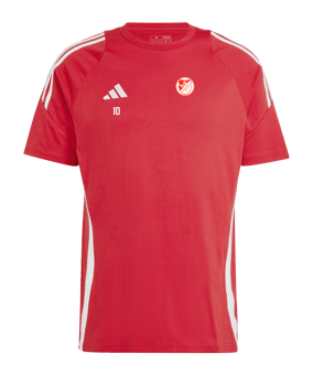 adidas Tiro 24 T-Shirt Rot Weiss