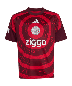 adidas Ajax Amsterdam Pre-Match Maillot 2026/2027 Enfants Rouge - rouge