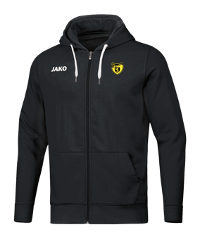 JAKO Base Kapuzenjacke Kids Schwarz F08