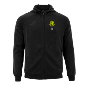 adidas Tiro 25 Travel Kapuzenjacke Schwarz