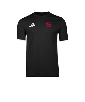 adidas Entrada 26 T-Shirt Schwarz