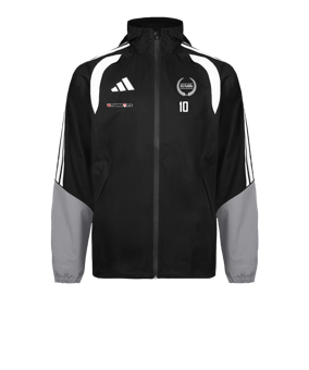 adidas Tiro 26 Regenjacke Schwarz
