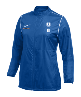 Nike Repel Park 20 Regenjacke Damen Blau Weiss F463