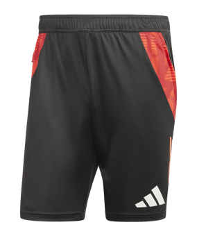 adidas Tiro 24 Competition Training Short Schwarz Rot - schwarz