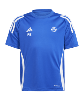 adidas Tiro 24 Trikot Kids Blau Weiss 