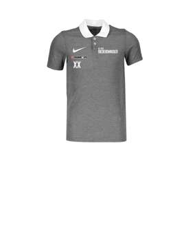 Nike Park 20 Poloshirt Kids Grau Weiss F071