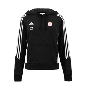 adidas Tiro 24 Hoody Damen Schwarz Weiss