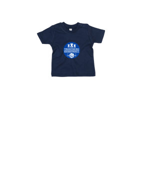 Merch Baby T-Shirt Nautical Navy | #logo farbig