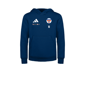 adidas Entrada 26 Hoody Kids Blau