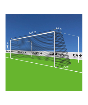 Cawila Tornetz 5,00x2,00m | Tiefe 0,8x1,5m - schwarz