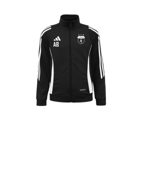 adidas Tiro 24 Trainingsjacke Kids Schwarz Weiss