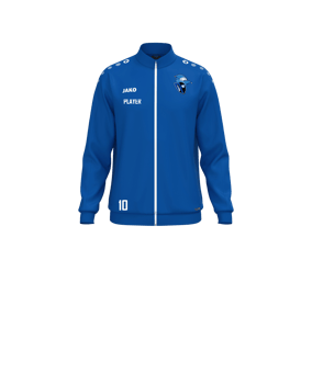 JAKO One Trainingsjacke Kids Blau F400