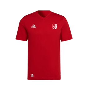 adidas Entrada 22 T-Shirt Rot