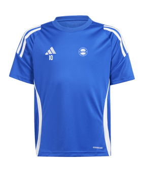 adidas Tiro 24 Trikot Kids Blau Weiss 
