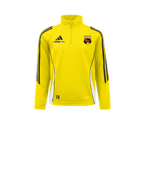 adidas Tiro 24 Trainingstop Kids Gelb Weiss