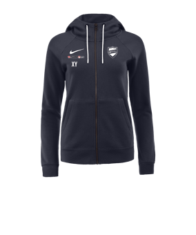 Nike Park 20 Fleece Kapuzenjacke Damen Blau F451